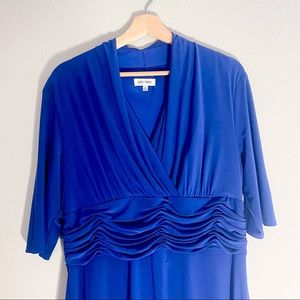 Jones studio size 16 draped style dress